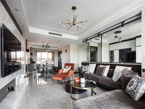 實景拍攝丨濱河壹號 160㎡現(xiàn)代輕奢裝修實景圖 實景拍攝丨濱河壹號 160㎡現(xiàn)代輕奢裝修實景圖