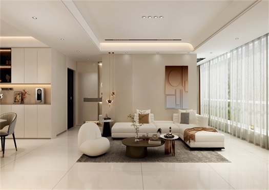 中房花語軒137平米現(xiàn)代風效果圖