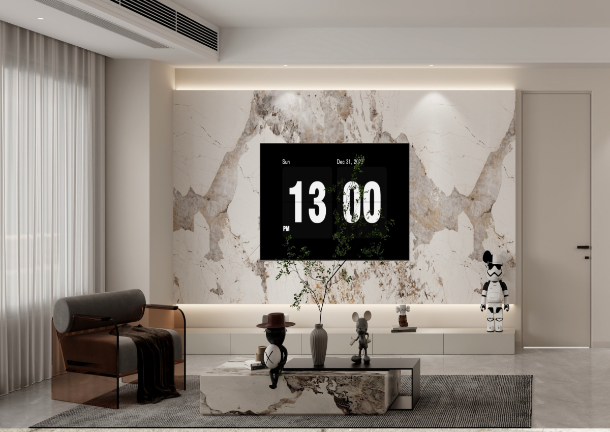 中海華樾 | 130㎡簡約風(fēng)，簡單即高級(jí)，打造松弛感治愈之家！