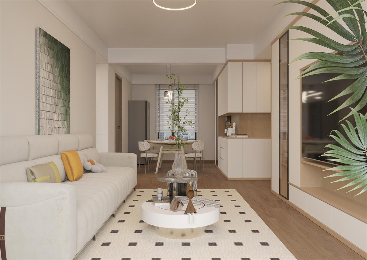 中房西悅府 | 簡(jiǎn)約不失高級(jí)，127㎡原木奶油風(fēng)滿是松弛感！