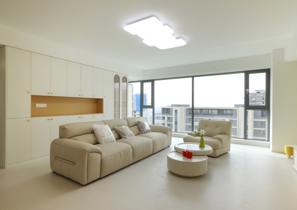 實景 | 萬錦公館143㎡奶油風，藏進角落里的寫意自然，讓焦慮瞬間清零！