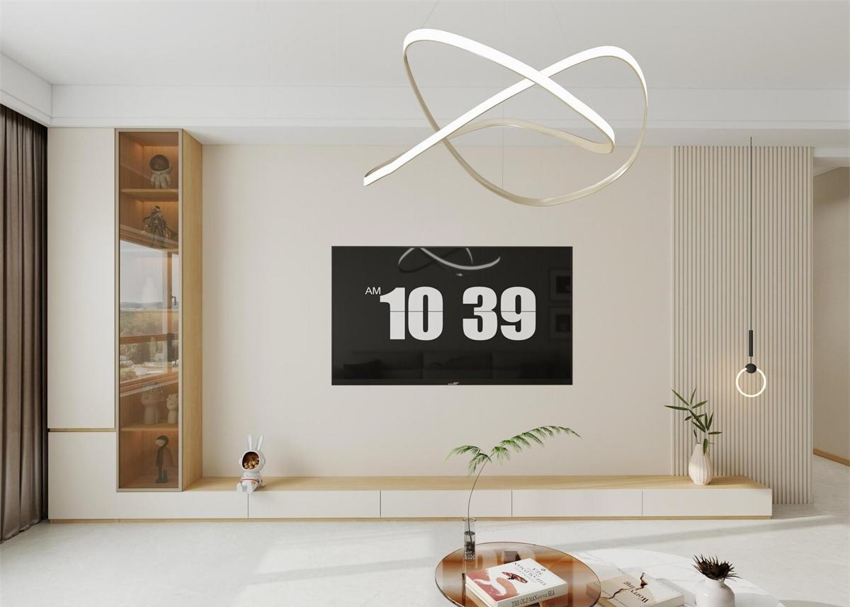 魯銀瀧璽126㎡ | 溫柔感溢出屏幕！『簡(jiǎn)約+奶油』看一百遍也不膩