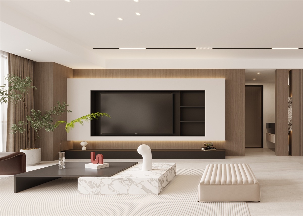 中海華樾133㎡ | 當(dāng)代年輕人最?lèi)?ài)的風(fēng)格！意式風(fēng)不愧是你！