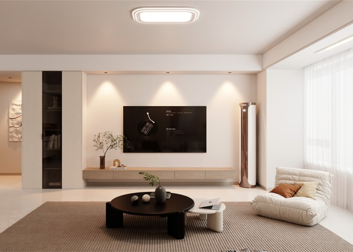 寧房云筑129㎡ | 不知道裝什么風(fēng)格，就試試現(xiàn)代簡(jiǎn)約風(fēng)吧，不踩雷首選！