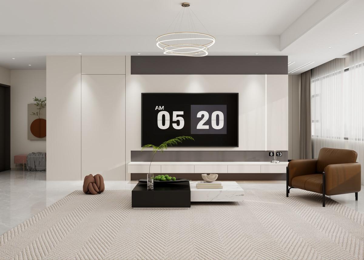 玉庭華府 | 135㎡現(xiàn)代簡(jiǎn)約風(fēng)，給生活做減法，舒適加倍！