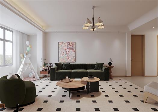 湖畔嘉苑 | 139㎡輕復(fù)古之家，不盲目跟風(fēng)，做生活的主角